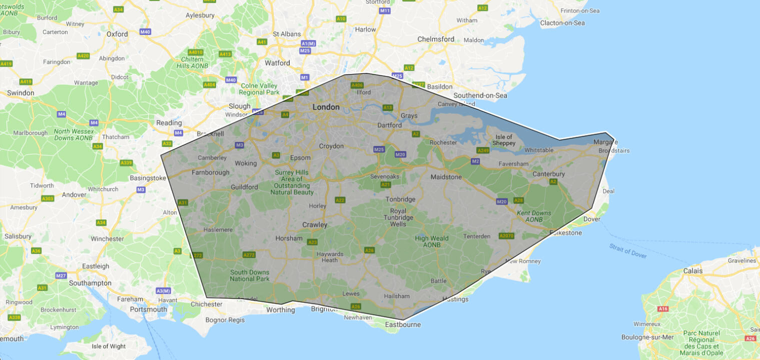 Areas We Cover